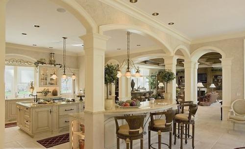 Французский стиль в интерьере - сдержанный и мягкий. 06