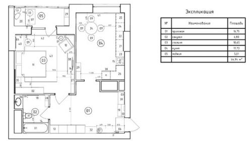 Номинация: интерьер жилого пространства. 09