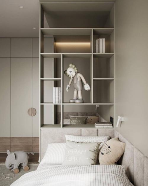 Очень спокойна и минималистичная детская. 05