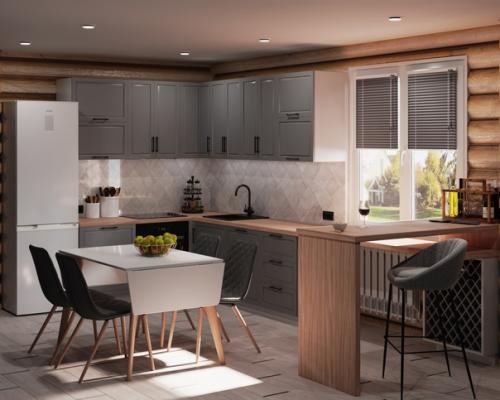 Как же мало нужно для того, чтоб вы увидели кухню или интерьер своей мечты выполнено моделирование и визуализация будущей кухни для моего клиента. 04