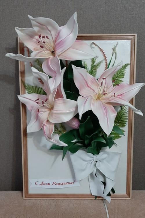 Светящееся 3D-панно станет уникальным предметом декора, восхитительным, нежным дополнением к интерьеру вашего дома. 01