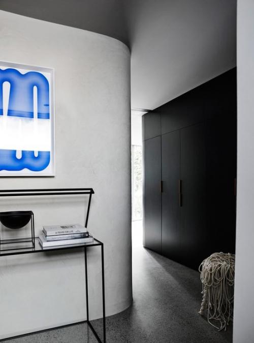 Декор дома в тёмных тонах в Австралии. 09