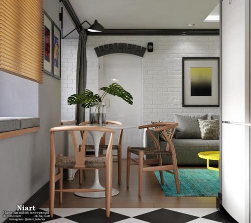 Дизайн квартиры в хрущевке 44, 52 2, 96 кв. 04