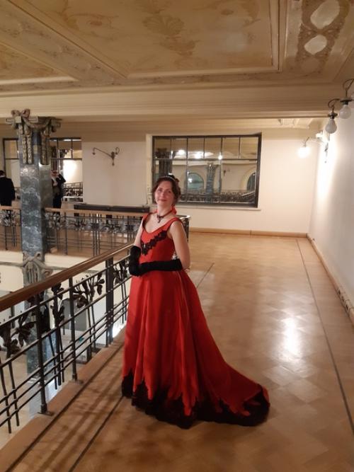 Чудесный бал в музее моды в гостином дворе прошел! 07