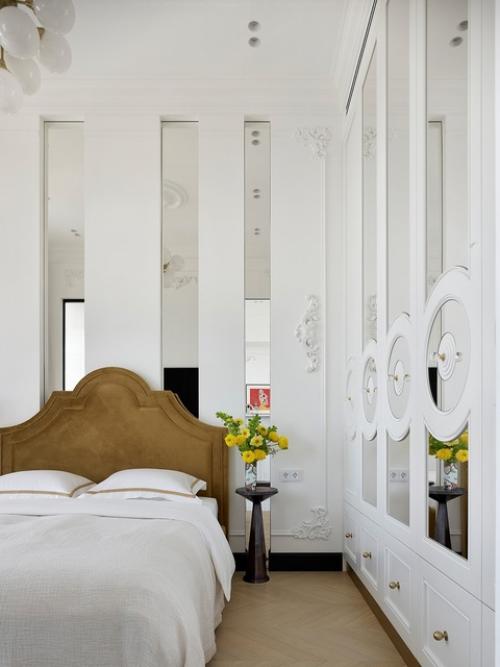 Потрясающая двухкомнатная квартира в духе парижских интерьеров. 03