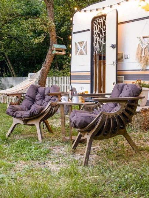 Кресло Ракушка для вашего балкона: уют и стиль в одном. 06