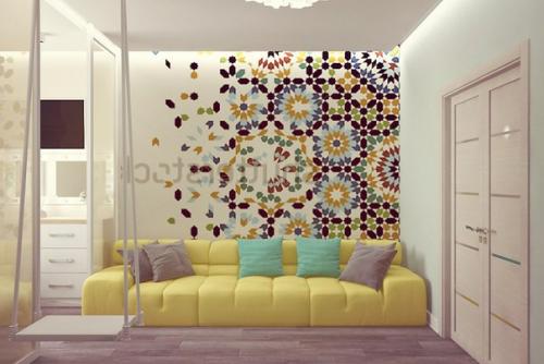 Этот авангардный и стильный интерьер, мы разработали для замечательной и креативной семейной пары.