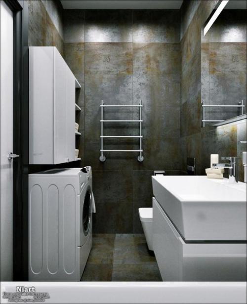 Проект интерьера квартиры - студии 30 кв. 07 Проект интерьера квартиры - студии 30 кв. 07