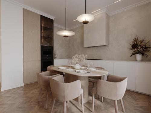 Дизайн проект кухни - гостиной. 02