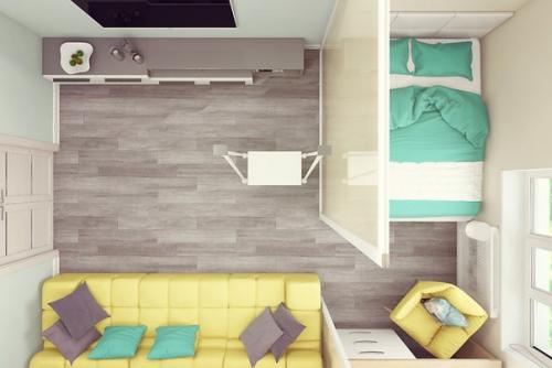 Этот авангардный и стильный интерьер, мы разработали для замечательной и креативной семейной пары. 03