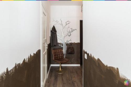 Компактная квартира в девяткино с барной стойкой и винтажными элементами ч. 2. 05