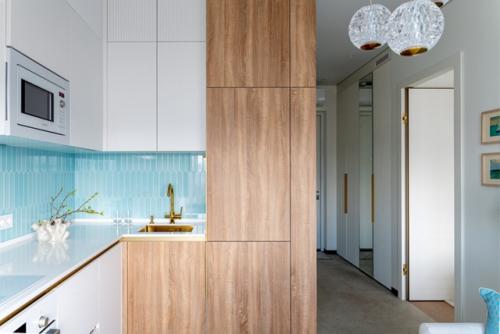 Дизайн 1-комнатной квартиры 33 м 2 в ЖК Level нагатинская в Москве. 01