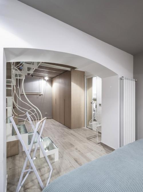 Трёхуровневая квартира в Милане. 08