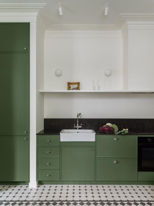 Атмосферная трехкомнатная квартира в старом фонде. 01