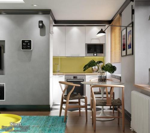 Дизайн квартиры в хрущевке 44, 52 2, 96 кв. 03