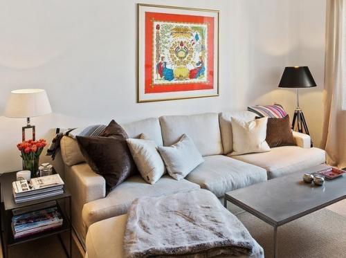 Смешение стилей очень идет этой квартире, придавая ей небрежность и шик. 04