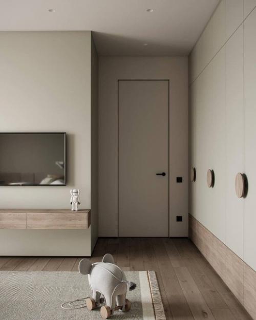 Очень спокойна и минималистичная детская. 03