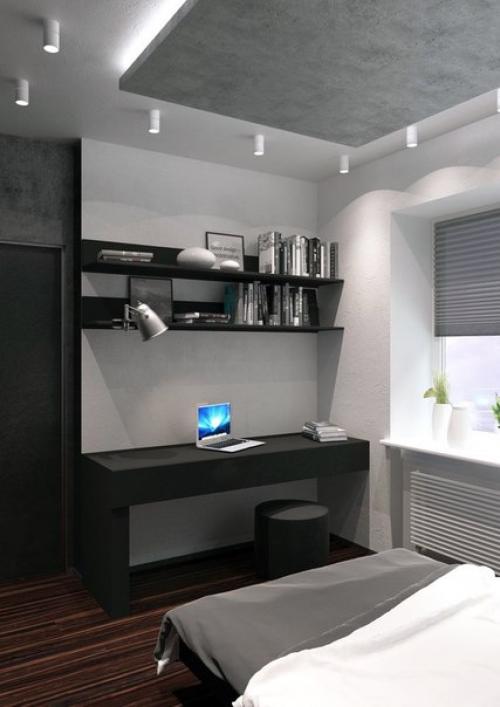 Создавая эту квартиру для молодой семьи, дизайнеры взяли на вооружение максимум современных Находок в области дизайна интерьеров. 01