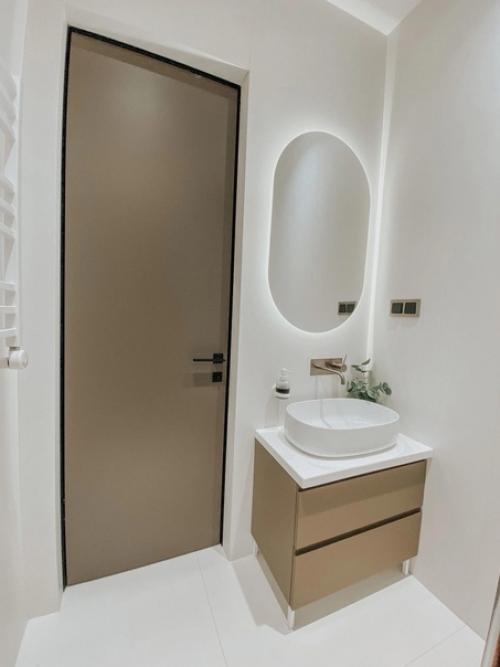 Стильный интерьер санузла сразу задаёт тон всей квартире. 03