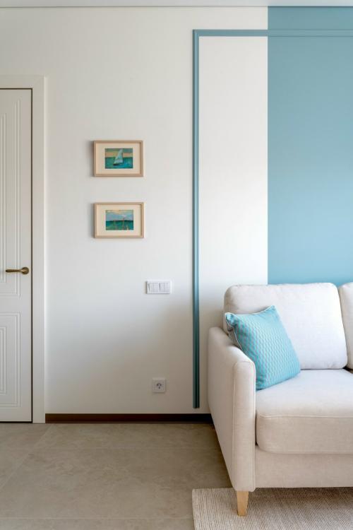 Дизайн 1-комнатной квартиры 33 м 2 в ЖК Level нагатинская в Москве. 05