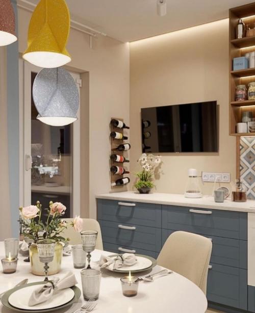 Кухня - гостиная 13, 2 кв. 06