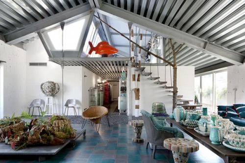 У хозяйки этой миланской квартиры, дизайнера паолы навоне, особенный взгляд на мир. 09 У хозяйки этой миланской квартиры, дизайнера паолы навоне, особенный взгляд на мир. 09