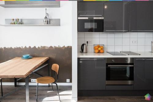 Компактная квартира в девяткино с барной стойкой и винтажными элементами ч. 2. 02