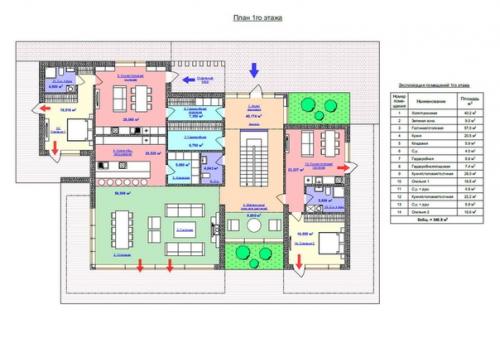Проект виллы в Сибири. 06