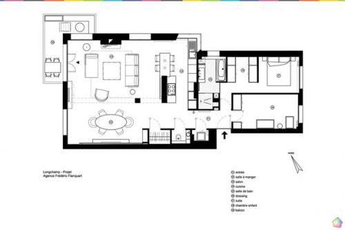 Квартира молодой пары в Париже. 08