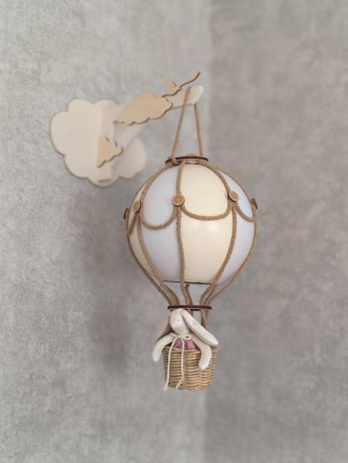Оригинальный сюрприз, украшение интерьера детской или взрослой комнаты - подвесной аэростат в миниатюре можно использовать как декор или подарок. 08