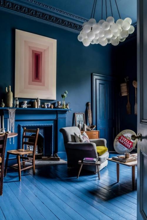 Стильный интерьер в Эдинбурге невероятно. 02