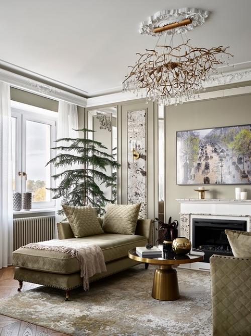 Шикарная квартира в стиле американской классики. 02