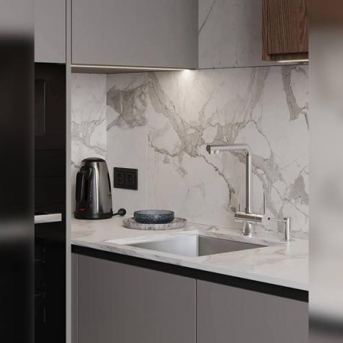 Стильная кухня в природных оттенках! 03