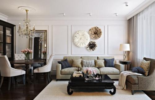 Классический интерьер никогда не выйдет из моды и удачно подойдет людям любых возрастов и характеров.  