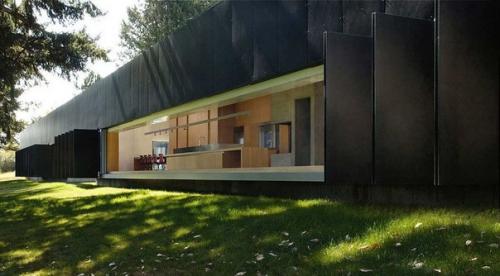 Linear House - дом длиной 85 метров от Patkau Architects. 02