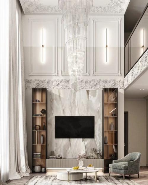 Восхитительная гостиная в частном доме города сочи. 03