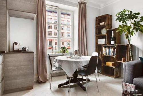 Маленькая квартира - это всегда поле для экспериментов. 01