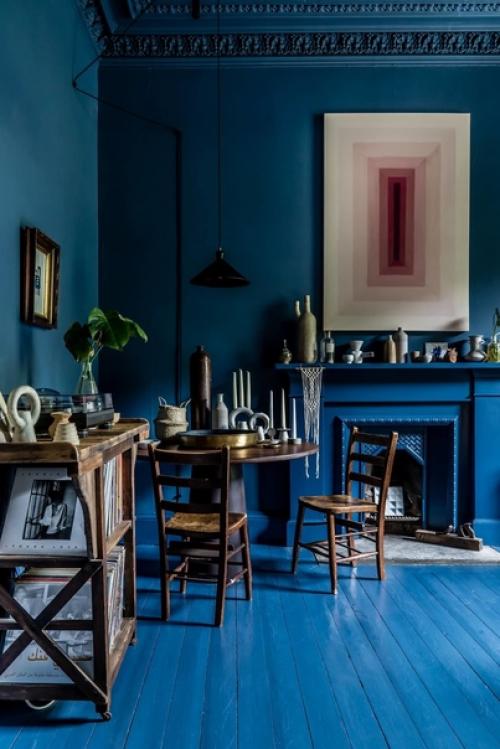 Стильный интерьер в Эдинбурге невероятно. 01