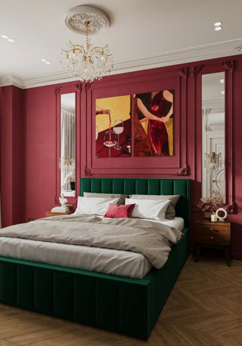 Эффектный проект 1-комнатной квартиры 48 м 2 в ЖК Will Towers в Москве. 08