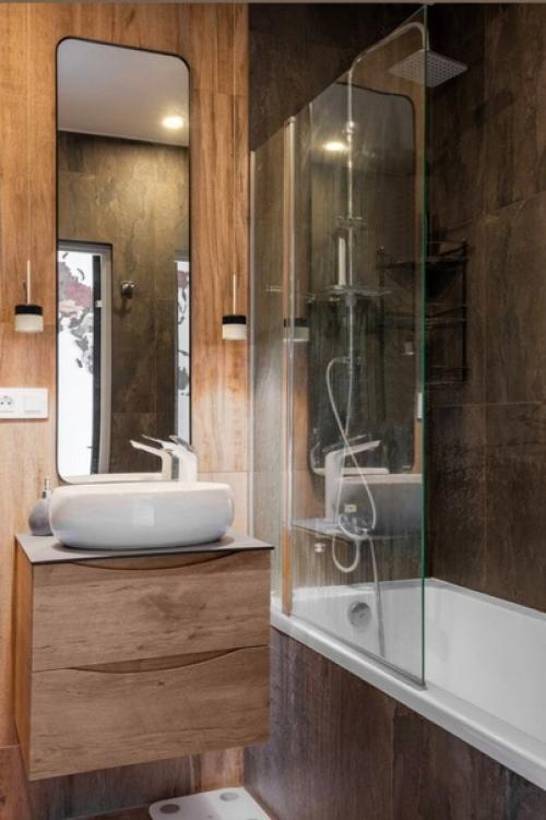 Холостяцкая квартира - студия, площадь которой всего 34 кв. 07