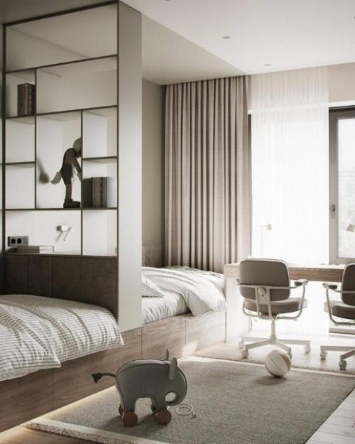 Очень спокойна и минималистичная детская. 04