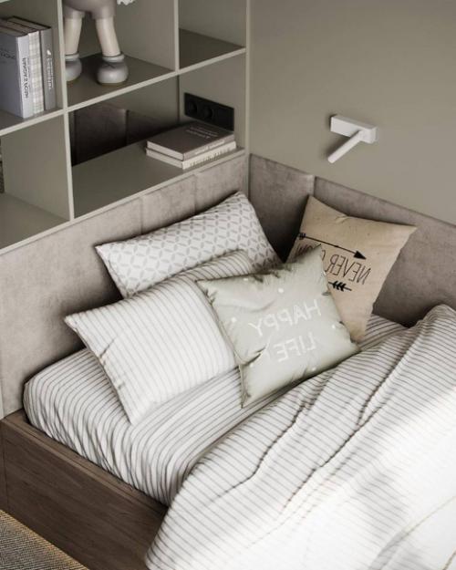 Очень спокойна и минималистичная детская. 02