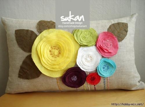 Декоративные подушки.  Идеи для вдохновения? 06