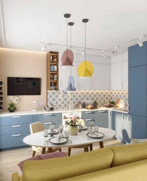 Кухня - гостиная 13, 2 кв. 01