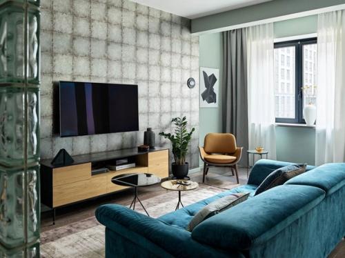 Интерьер однокомнатной квартиры. 04