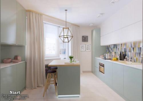 Дизайн - проект 1-комнатной квартиры 44, 22 кв. 03