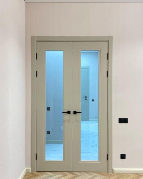 Долой стереотипы!  Кто сказал, что двери в помещении должны быть одинаковыми! 01