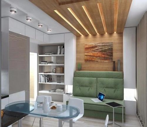 Дизайн маленькой квартиры - площадь 25 м 2. 02