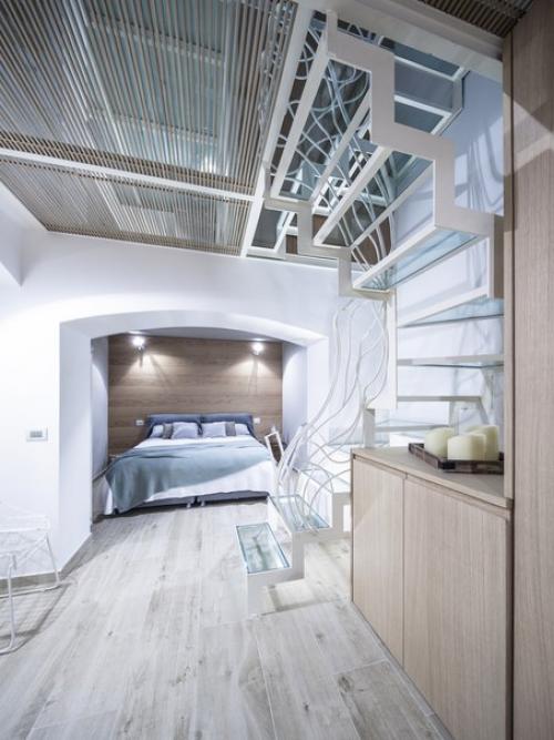 Трёхуровневая квартира в Милане. 09