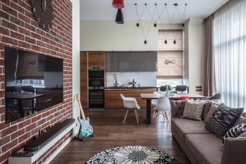 Мягкий лофт для семьи с ребенком. 02